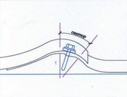 Как крепить металлочерепицу саморезами к обрешётке. Какие саморезы необходимо использовать и куда их вкручивать 16 Как крепить металлочерепицу саморезами к обрешётке. Какие саморезы необходимо использовать и куда их вкручивать 16