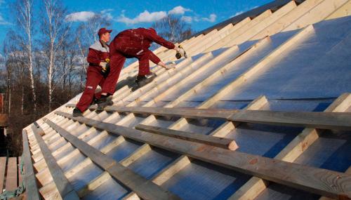 Монтаж металлочерепицы своими руками. Правила и требования к укладке металлочерепицы 18