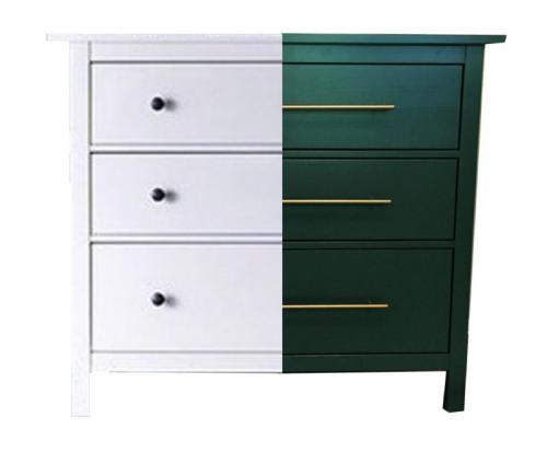 Переделка стеллажа ИКЕА. Переделали дешевую мебель ИКЕА и получили дорогой интерьер. Как?