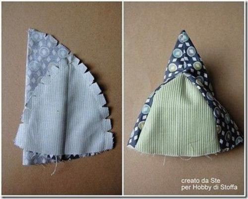 Сова своими руками из ткани. Подготавливаем для работы: