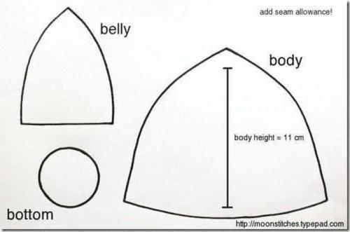 Сова своими руками из ткани. Подготавливаем для работы: