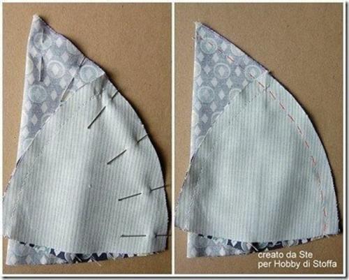 Сова своими руками из ткани. Подготавливаем для работы: