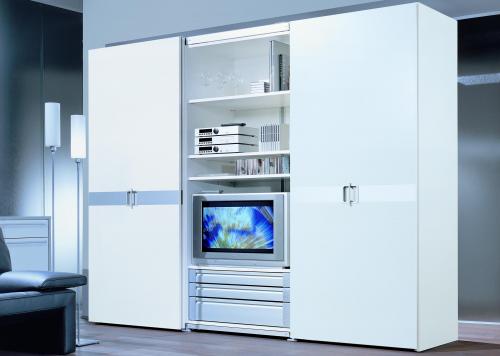 Красивые шкафы в гостиную. Особенности стиля