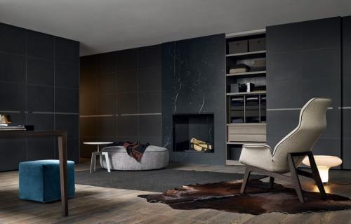 Шкафы в зал для одежды. Гостиная со шкафом — идеальное сочетания современной мебели в интерьере гостиной