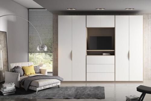 Шкафы в зал для одежды. Гостиная со шкафом — идеальное сочетания современной мебели в интерьере гостиной