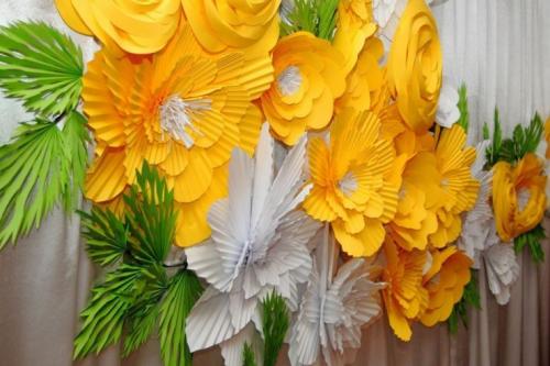 Декор комнаты своими руками из бумаги. Украшения из бумаги своими руками: идеи создания стильных и долговечных бумажных украшений для декора дома и офиса (100 фото + видео)