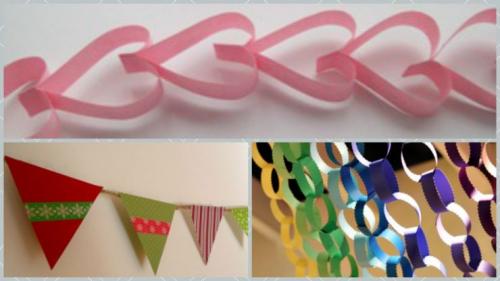 Декор комнаты своими руками из бумаги. Украшения из бумаги своими руками: идеи создания стильных и долговечных бумажных украшений для декора дома и офиса (100 фото + видео)