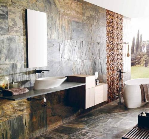 Более 100 идей для отделки ванной комнаты плиткой. Виды плитки