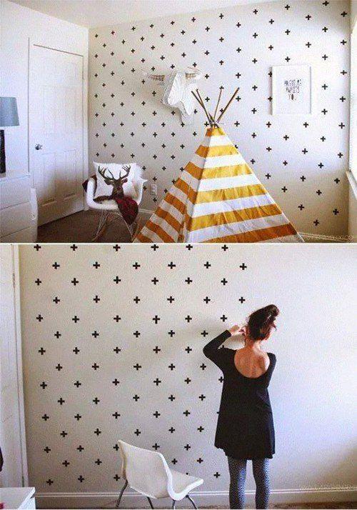 Топ 30 прикольных штук для украшения интерьера. Чeм дeкopиpoвaть cтeнy: идeи 06