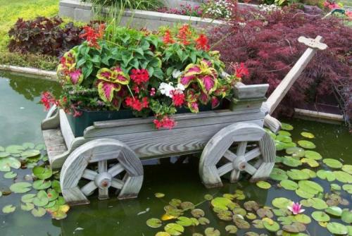 Украшения для улицы своими руками. 90 идей украшений для сада своими руками (фото)