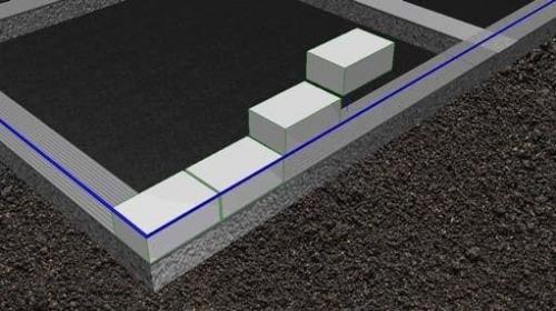 Как класть газоблок правильно своими руками.  Кладка первого ряда 17 Как класть газоблок правильно своими руками.  Кладка первого ряда 17