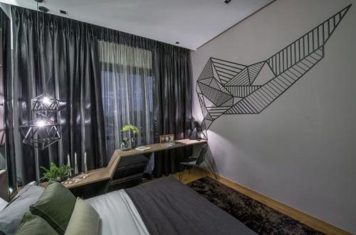 Как украсить стену в комнате своими руками. Как украшают стену в комнате 39