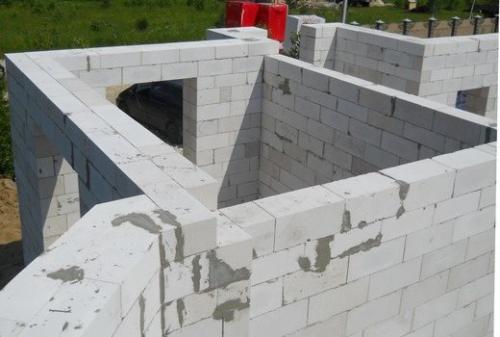 Минимальная толщина перегородки из газобетона. Толщина несущих стен