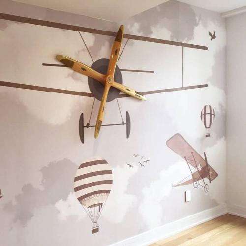 Декор стен своими руками. Фотообои для украшения