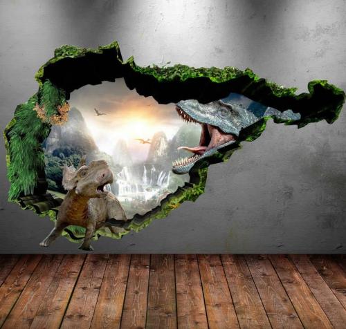 Декор стен своими руками. Фотообои для украшения