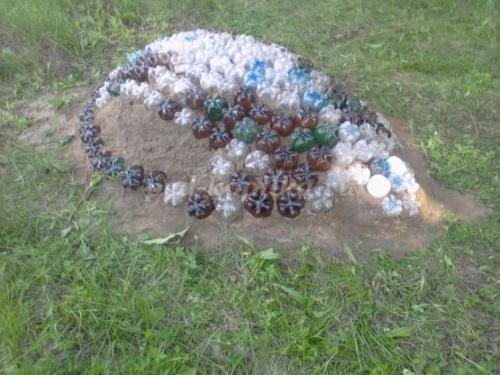 Сова из пластиковой 5 литровой бутыли.. Сова из пластиковой бутылки для сада: мастер-класс с видео 26 Сова из пластиковой 5 литровой бутыли.. Сова из пластиковой бутылки для сада: мастер-класс с видео 26