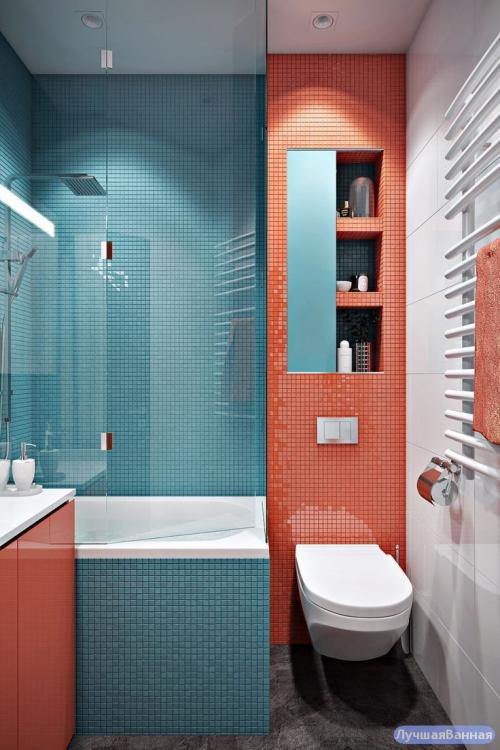 Как скомбинировать плитку в маленькой ванной. Маленькая ванная комната (+170 фото): лучшие дизайны интерьера
