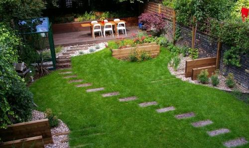 Функциональная и красивая планировка дачного участка 15 соток 14