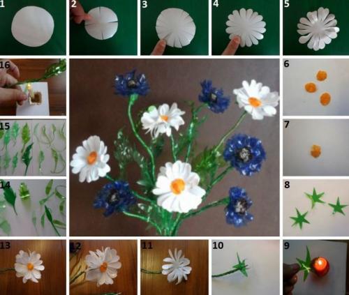 Поделки из 5 литровых бутылок для сада. Поделки из пластиковых бутылок: красивые украшения сада и варианты использования пластика (75 фото + видео)