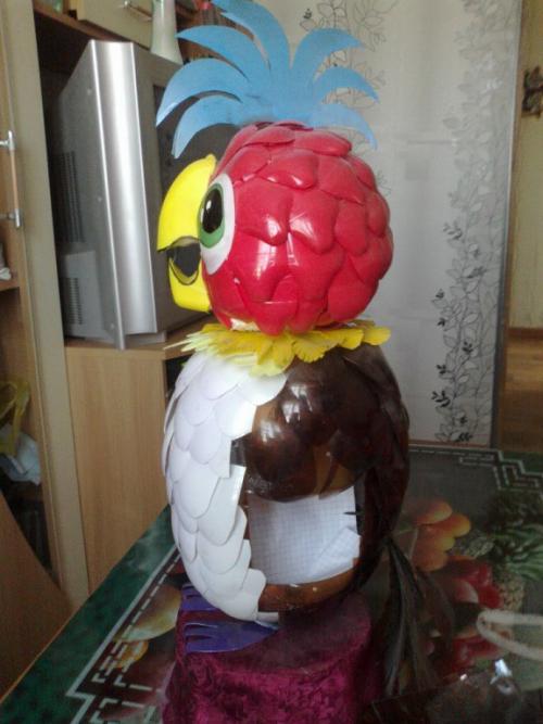 Сова из пластиковой бутыли. Сова из пластиковой бутылки 33 Сова из пластиковой бутыли. Сова из пластиковой бутылки 33