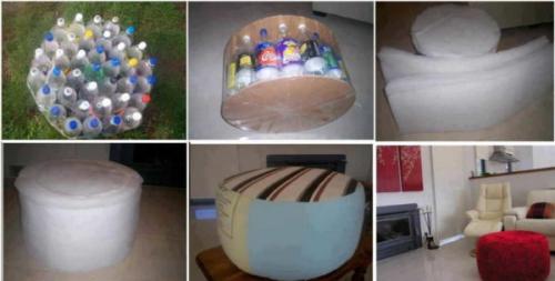 Что можно сделать на даче из пластиковых бутылок. Мебель из подручных материалов: утилизируем пластиковые бутылки