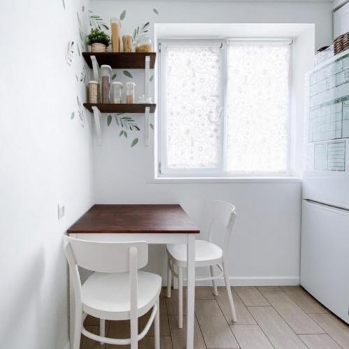 Ремонт маленькой кухни своими руками бюджетный вариант 02 Ремонт маленькой кухни своими руками бюджетный вариант 02