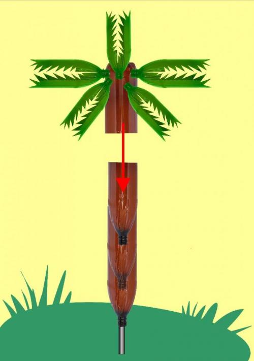 Пальмы из пластиковых бутылок. Пальма из пластиковых бутылок – пошаговая инструкция, как сделать искусственное растение (85 фото)