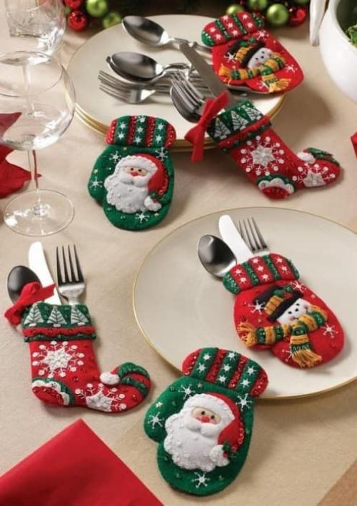 Оригинальные елочные игрушки своими руками из фетра. Елочные игрушки и новогодние украшения из фетра своими руками (72 фото)