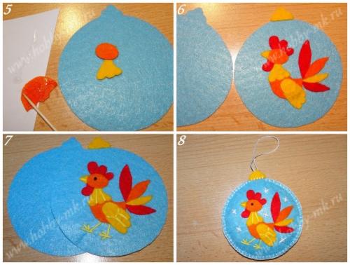 Новогодние выкройки для игрушек из фетра. Правила работы с фетром 25