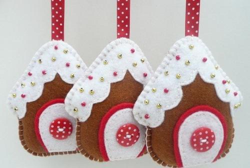 Новогодние выкройки для игрушек из фетра. Правила работы с фетром 14