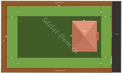 Как создать идеальный генплан для участка 15 соток 01 Как создать идеальный генплан для участка 15 соток 01
