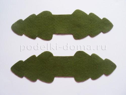 Елка из фетра поделка. Елочка из фетра объемная
