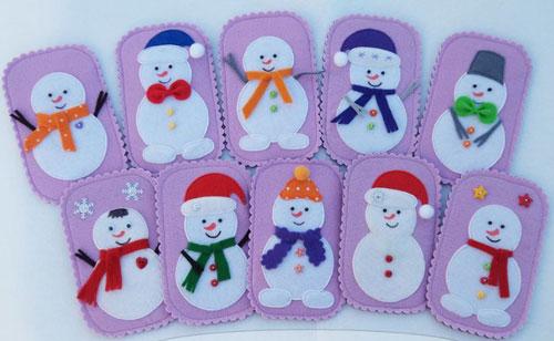 Выкройки игрушек и ёлки из фетра своими руками. Игрушки из фетра на Новый год: 52 выкройки