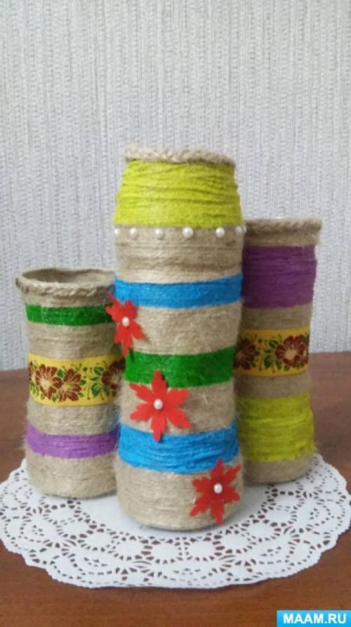 Какие советы по окрашиванию и украшению пластиковых бутылок для садовых поделок. Мастер-класс «Декорирование пластиковых бутылок»