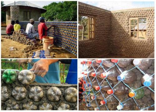 Какие преимущества использования поделок из пластиковых бутылок в саду. Поделки из пластиковых бутылок для сада — идеи и советы по применению в различных типах ландшафтного дизайна