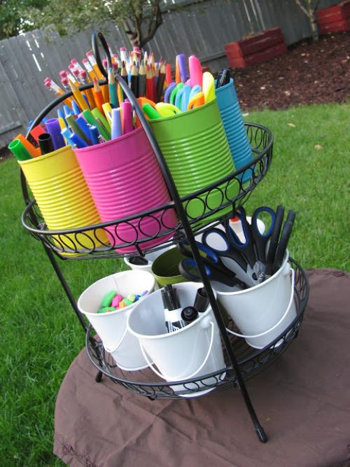 Как хранить готовые поделки, чтобы они не занимали много места. Хранение материалов для творчества Идеи с инета