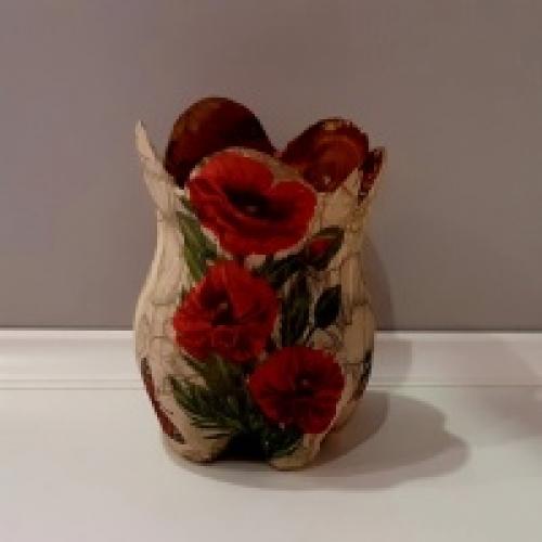 Как превратить пластиковую бутылку в оригинальный карандашный держатель. Мастер класс «Карандашница». Декупаж пластиковой бутылки салфетками своими руками с использованием природного материала