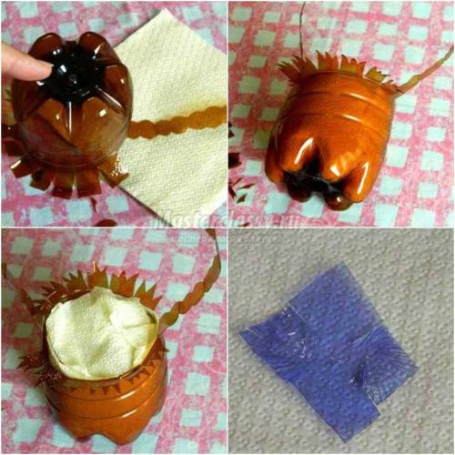 Как сделать красивую поделку из бутылки: пошаговая инструкция 12