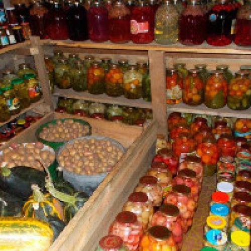 Хранение продуктов в подвале. Погреб для хранения овощей - советы по обустройству