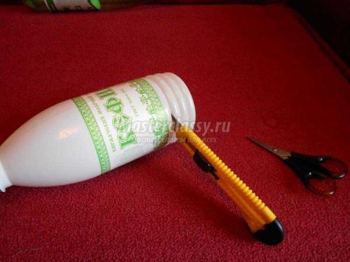 Экологичные поделки: что можно сделать из горлышка пластиковой бутылки 15