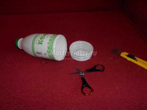 Экологичные поделки: что можно сделать из горлышка пластиковой бутылки 16
