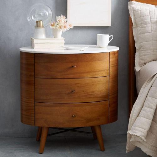 Стандартный размер прикроватных тумбочек в спальню. Как выбрать прикроватную тумбочку