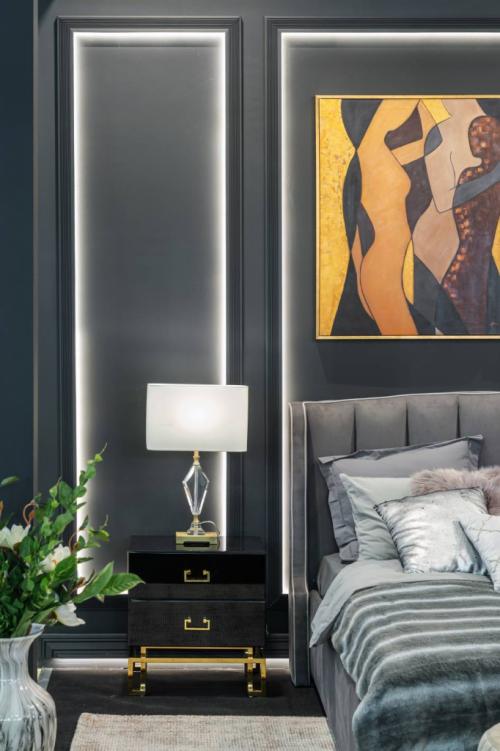 Как правильно расположить прикроватные тумбочки в спальне 09