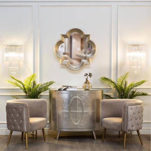 Как правильно расположить прикроватные тумбочки в спальне 13