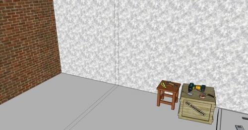 Как сделать перегородку из гипсокартона с дверью. Эта.  Подготовка