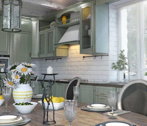 Как создать уютную кухню в стиле прованс даже в небольшом пространстве 17 Как создать уютную кухню в стиле прованс даже в небольшом пространстве 17
