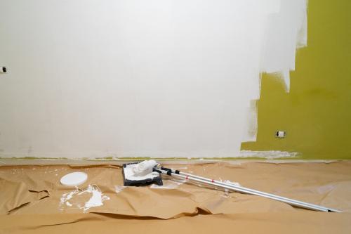 Шлифование стен из гипсокартона перед покраской. Подготовка гипсокартона под покраску
