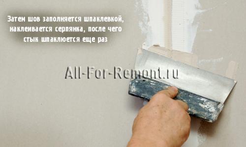 Отделка стен из гипсокартона под покраску. Подготовка к покраске