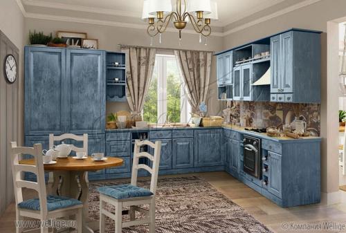 Дизайн кухни в стиле прованс: как создать уютную французскую кухню 04