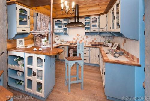 Дизайн кухни в стиле прованс: как создать уютную французскую кухню 02